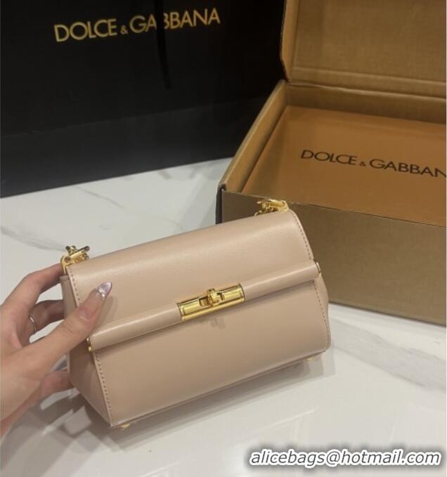 Top Design Dolce&Gabbana Marlene Shoulder Bag in Calfskin D1707 Beige 2025