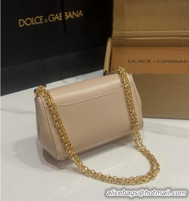 Top Design Dolce&Gabbana Marlene Shoulder Bag in Calfskin D1707 Beige 2025