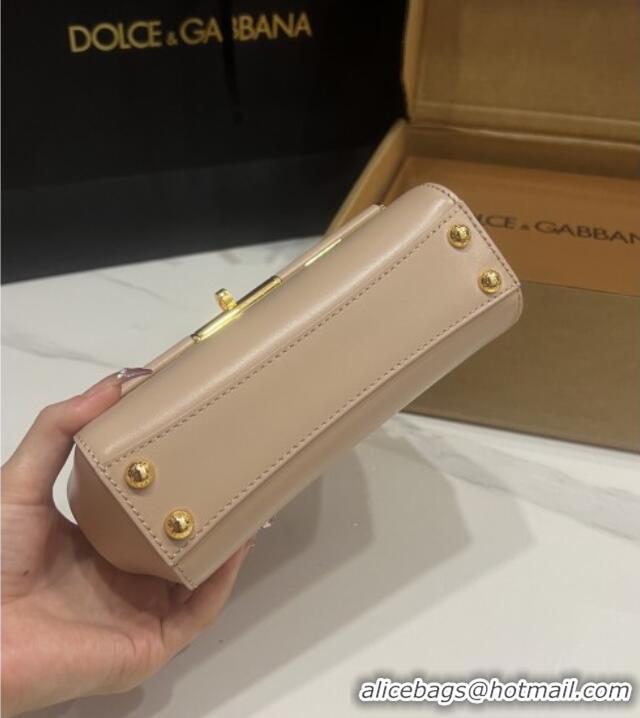 Top Design Dolce&Gabbana Marlene Shoulder Bag in Calfskin D1707 Beige 2025