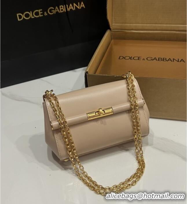 Top Design Dolce&Gabbana Marlene Shoulder Bag in Calfskin D1707 Beige 2025