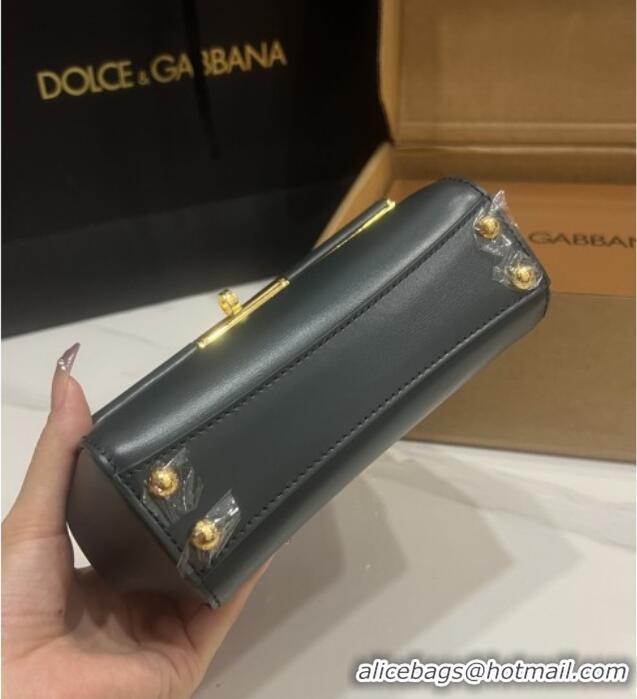 Top Design Dolce&Gabbana Marlene Shoulder Bag in Calfskin D1707 Dark Green 2025