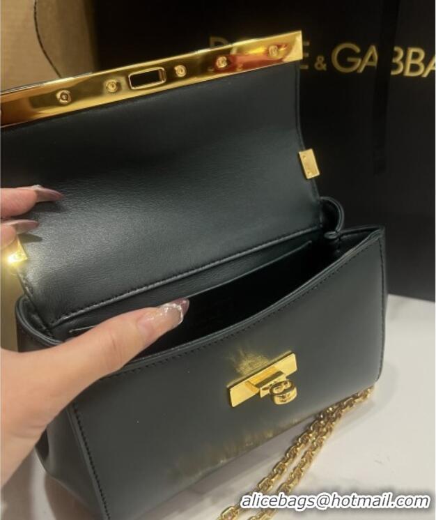 Top Design Dolce&Gabbana Marlene Shoulder Bag in Calfskin D1707 Dark Green 2025