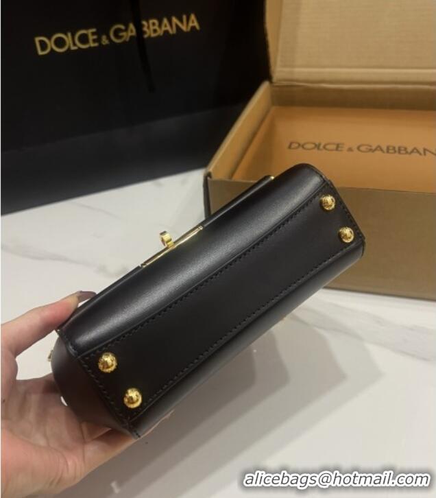 Most Popular Dolce&Gabbana Marlene Shoulder Bag in Calfskin D1707 Black 2025