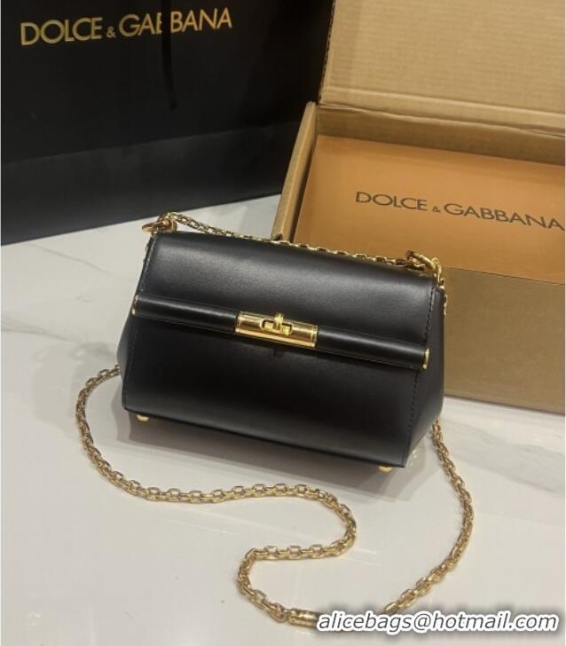 Most Popular Dolce&Gabbana Marlene Shoulder Bag in Calfskin D1707 Black 2025