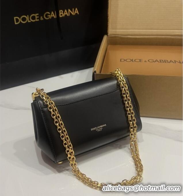 Most Popular Dolce&Gabbana Marlene Shoulder Bag in Calfskin D1707 Black 2025
