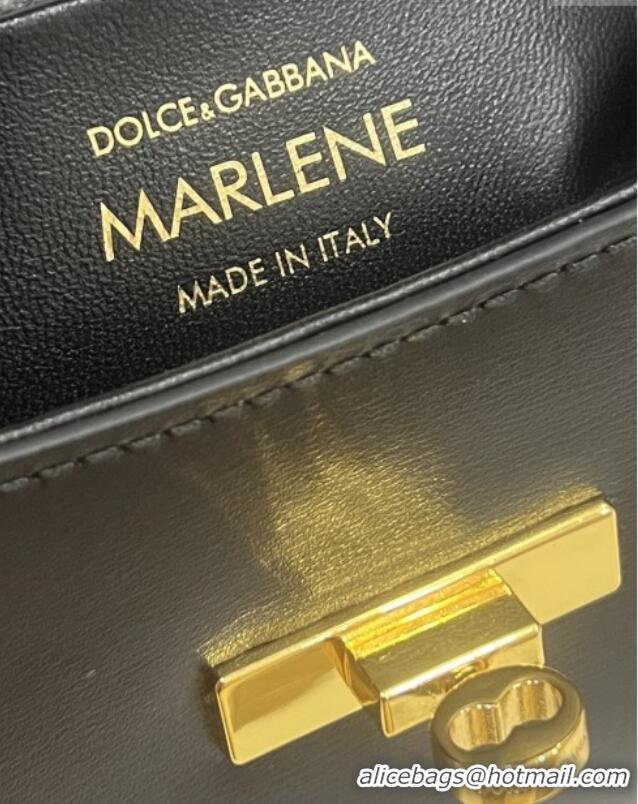 Most Popular Dolce&Gabbana Marlene Shoulder Bag in Calfskin D1707 Black 2025