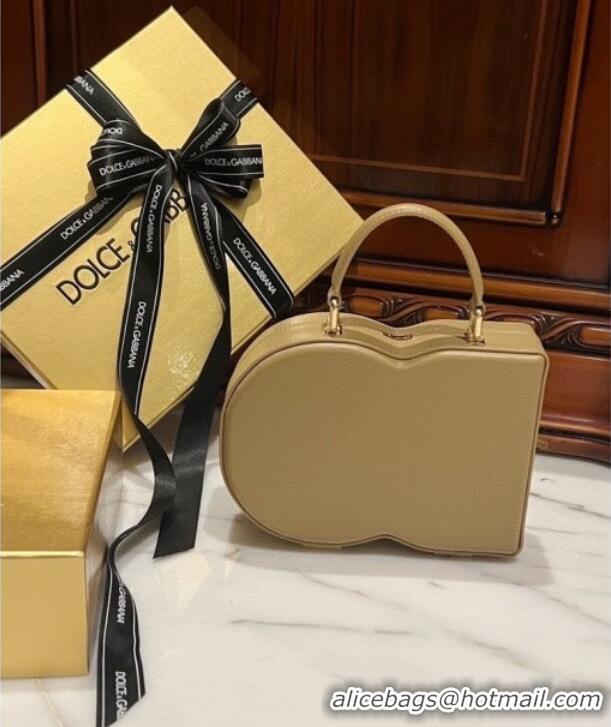 Grade Quality Dolce&Gabbana Box Bag in Smooth Calfskin D1709 Camel 2025