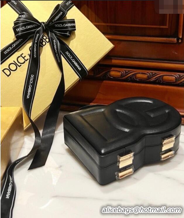Classic Specials Dolce&Gabbana Box Bag in Smooth Calfskin D1709 Black 2025