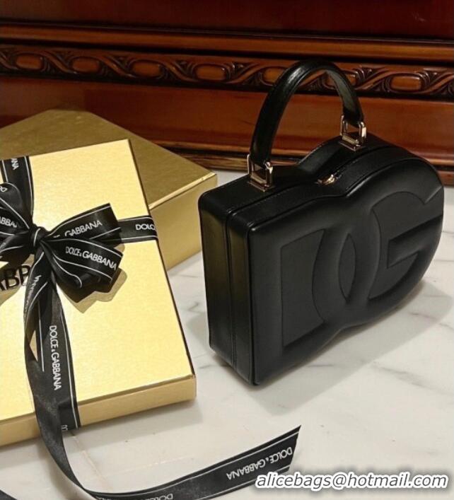 Classic Specials Dolce&Gabbana Box Bag in Smooth Calfskin D1709 Black 2025