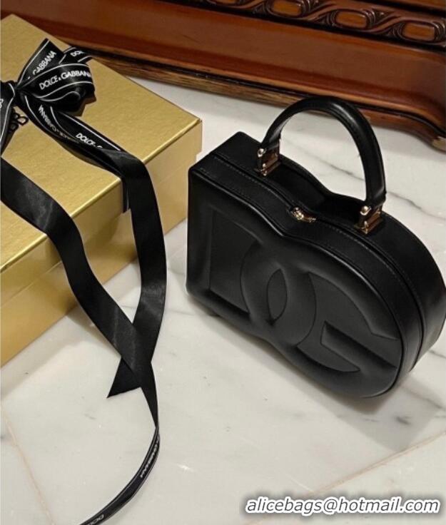 Classic Specials Dolce&Gabbana Box Bag in Smooth Calfskin D1709 Black 2025