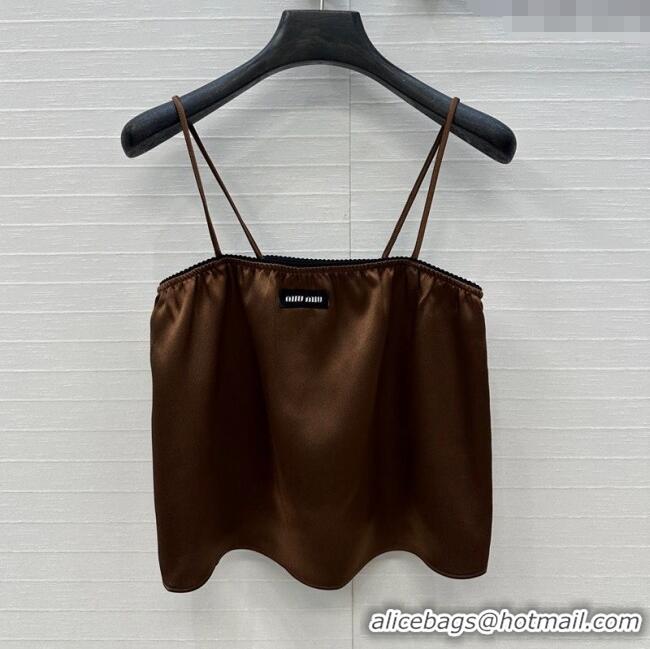 Best Luxury Miu Miu Vest MIU061209 Brown 2025