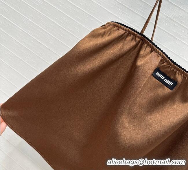 Best Luxury Miu Miu Vest MIU061209 Brown 2025