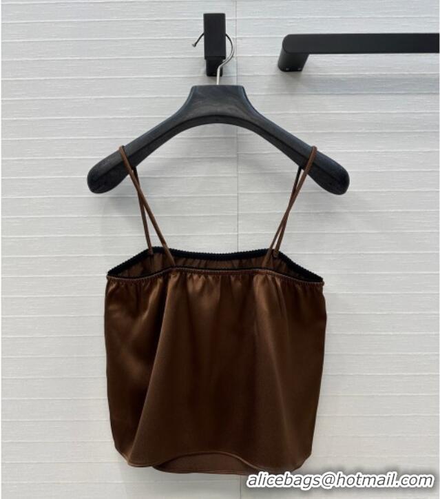 Best Luxury Miu Miu Vest MIU061209 Brown 2025