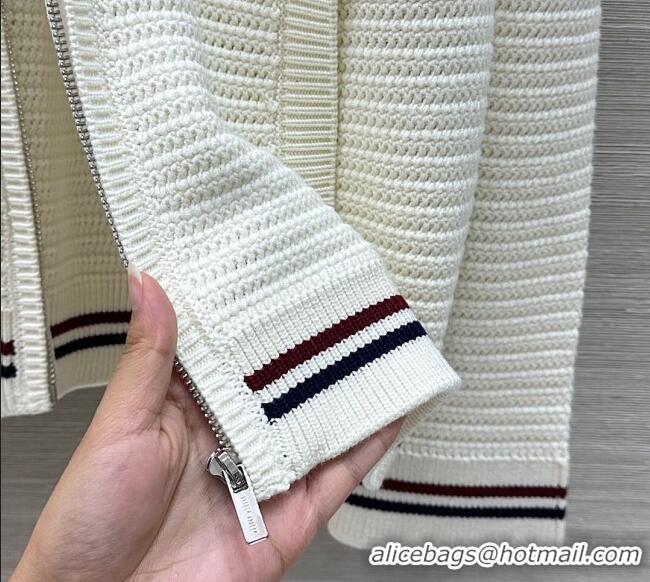 Buy Inexpensive Miu Miu Knit Jacket MIU061210 White 2025