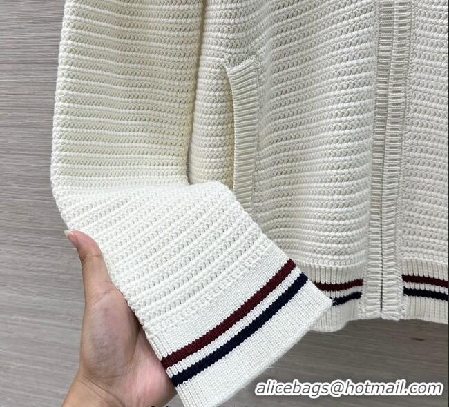 Buy Inexpensive Miu Miu Knit Jacket MIU061210 White 2025