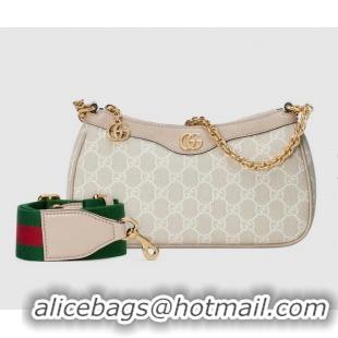Grade Design Gucci Ophidia Small Shoulder Bag in GG Supreme ‎735132 Beige/White 2025