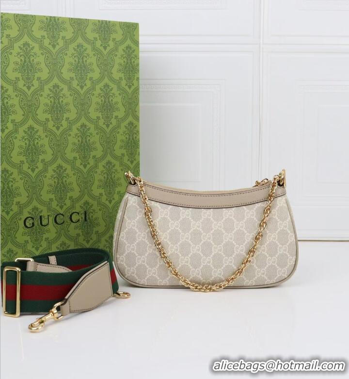 Grade Design Gucci Ophidia Small Shoulder Bag in GG Supreme ‎735132 Beige/White 2025