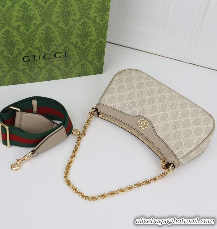 Grade Design Gucci Ophidia Small Shoulder Bag in GG Supreme ‎735132 Beige/White 2025