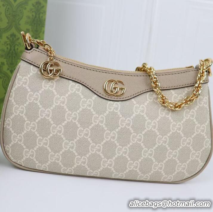 Grade Design Gucci Ophidia Small Shoulder Bag in GG Supreme ‎735132 Beige/White 2025