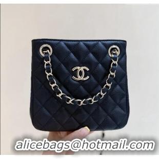 Famous Brand Chanel Shoulder Bag in Grainy Calfskin AS3176 Black 2025 Top Quality