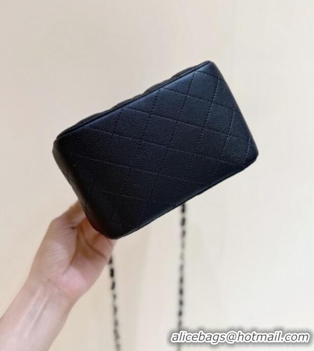 Famous Brand Chanel Shoulder Bag in Grainy Calfskin AS3176 Black 2025 Top Quality