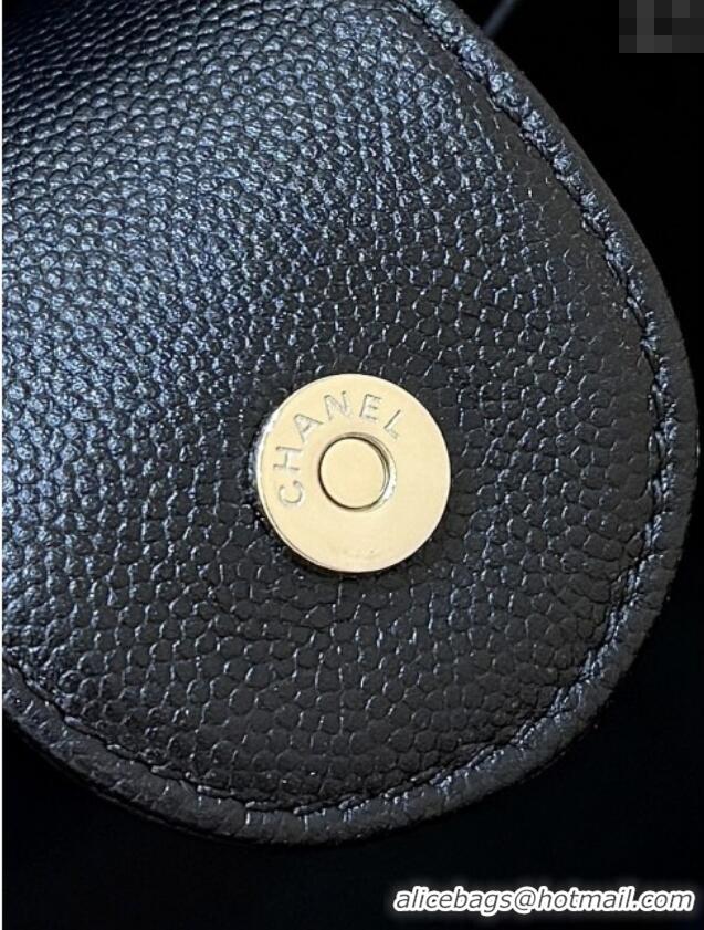 Famous Brand Chanel Shoulder Bag in Grainy Calfskin AS3176 Black 2025 Top Quality