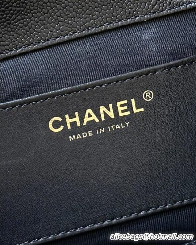 Top Grade Chanel Grained Calfskin Mini Backpack AS3530 Black Top Quality