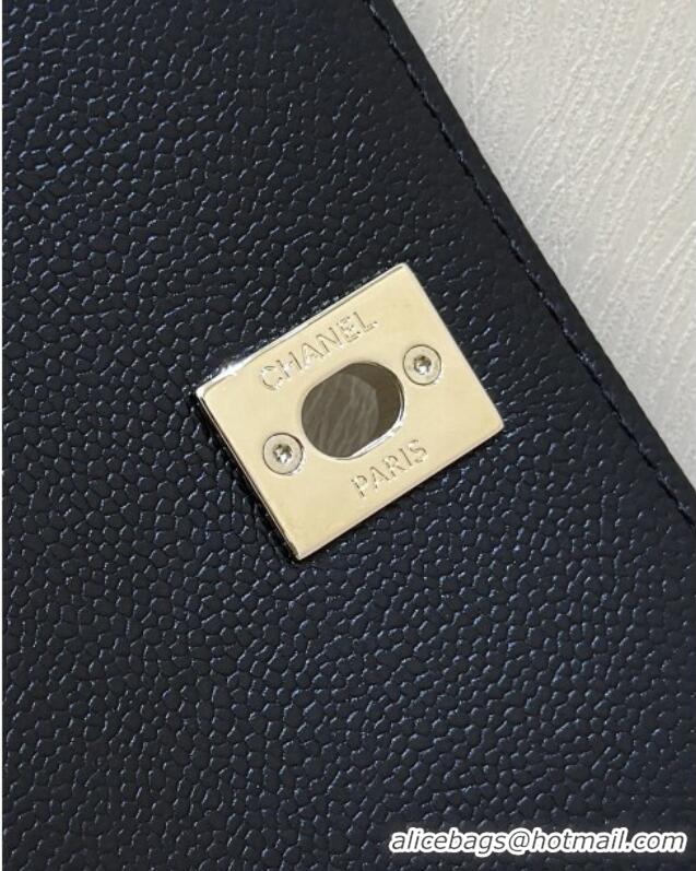 Top Grade Chanel Grained Calfskin Mini Backpack AS3530 Black Top Quality