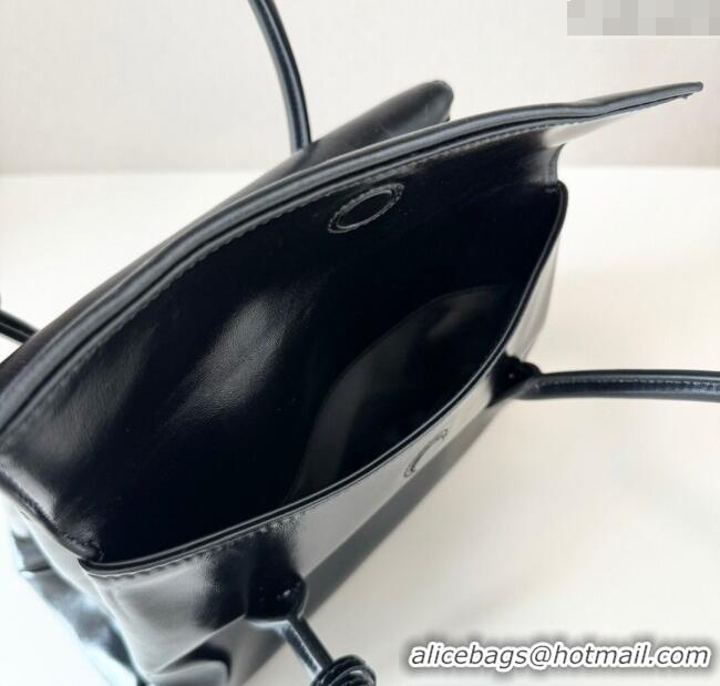 Grade Design Miu Miu Solitaire Leather Bag 5BA303 Black 2025