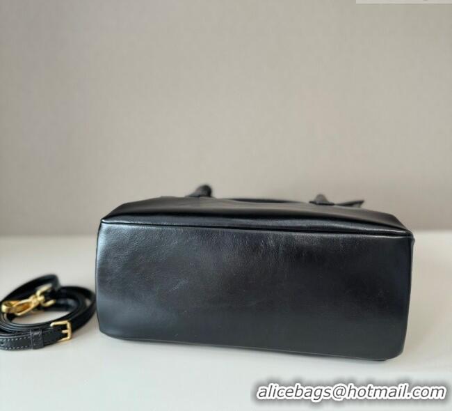 Grade Design Miu Miu Solitaire Leather Bag 5BA303 Black 2025