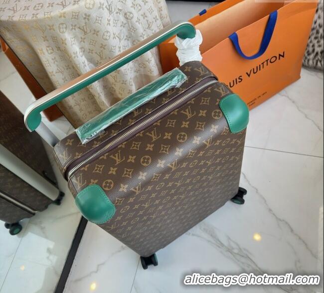 Well Crafted Louis Vuitton Horizon 55 Rolling Suitcase Luggage Travel Bag in Monogram Edlipse Canvas L6032 Green 2025
