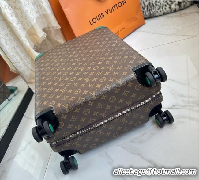 Well Crafted Louis Vuitton Horizon 55 Rolling Suitcase Luggage Travel Bag in Monogram Edlipse Canvas L6032 Green 2025