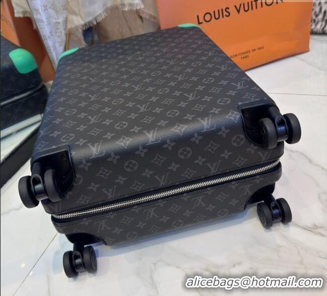 Best Product Louis Vuitton Horizon 55 Rolling Suitcase Luggage Travel Bag in Monogram Edlipse Canvas L6032 Light Green 2
