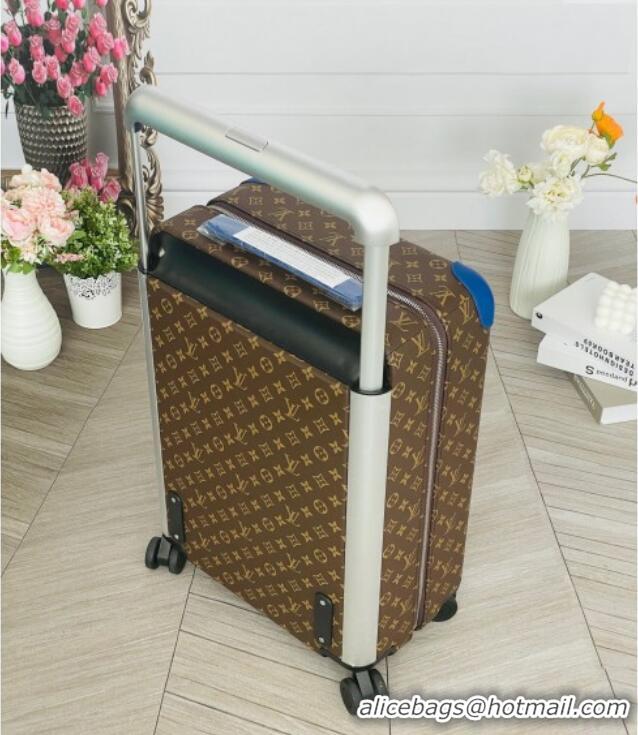 Best Price Louis Vuitton Horizon 55 Rolling Suitcase Luggage Travel Bag in Monogram Canvas 0926 Blue 2025