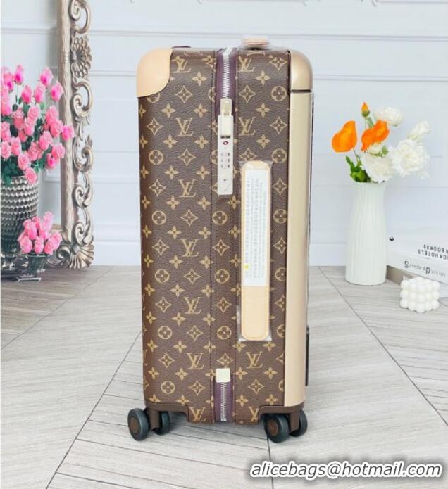Reasonable Price Louis Vuitton Vivienne Horizon 55 Rolling Suitcase Luggage Travel Bag in Monogram Canvas V0926 2025