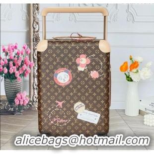Well Crafted Louis Vuitton Vivienne Horizon 55 Rolling Suitcase Luggage Travel Bag in Monogram Canvas 0926 2025