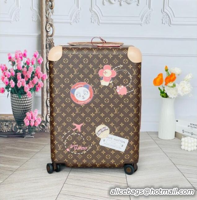 Well Crafted Louis Vuitton Vivienne Horizon 55 Rolling Suitcase Luggage Travel Bag in Monogram Canvas 0926 2025