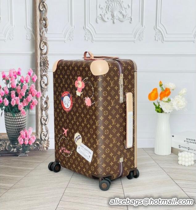 Well Crafted Louis Vuitton Vivienne Horizon 55 Rolling Suitcase Luggage Travel Bag in Monogram Canvas 0926 2025