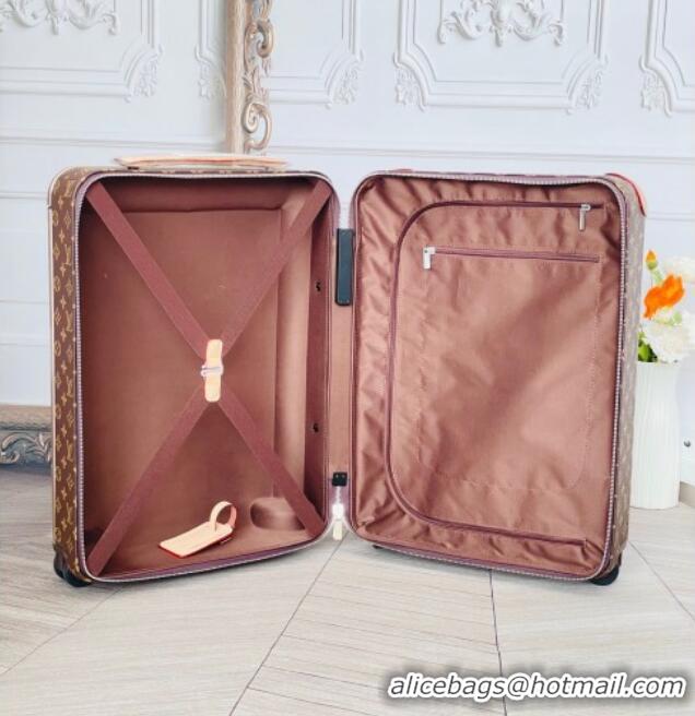 Well Crafted Louis Vuitton Vivienne Horizon 55 Rolling Suitcase Luggage Travel Bag in Monogram Canvas 0926 2025