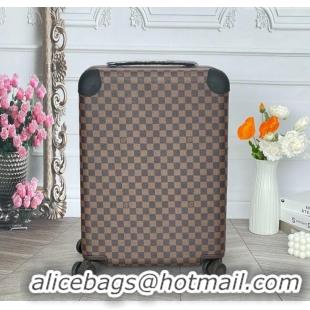 Trendy Design Louis Vuitton Horizon 55 Rolling Suitcase Luggage Travel Bag in Damier Ebene Canvas V0926 2025