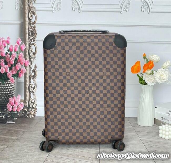 Trendy Design Louis Vuitton Horizon 55 Rolling Suitcase Luggage Travel Bag in Damier Ebene Canvas V0926 2025
