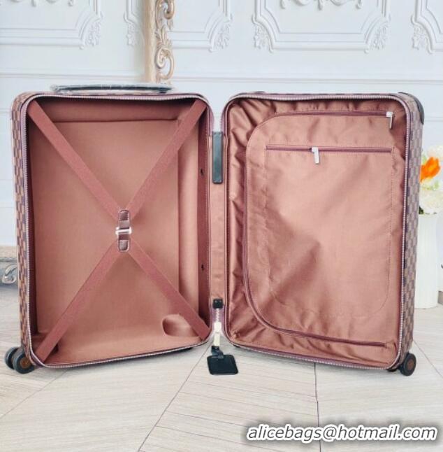 Trendy Design Louis Vuitton Horizon 55 Rolling Suitcase Luggage Travel Bag in Damier Ebene Canvas V0926 2025