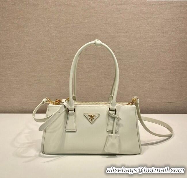 Original Cheap Prada leather shoulder bag 1BA457 White 2025
