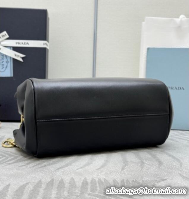 Best Price Prada Tumulte small nappa leather bag 1BD395 Black 2025