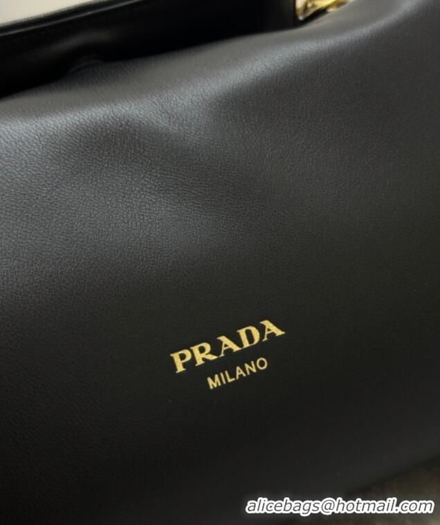 Best Price Prada Tumulte small nappa leather bag 1BD395 Black 2025