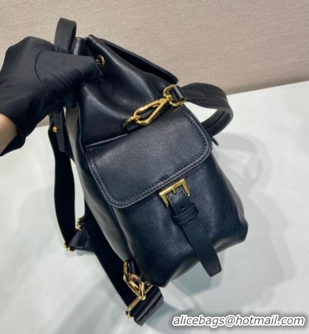 Best Price Prada Explore medium nappa leather backpack bag 1BZ080 Black 2025
