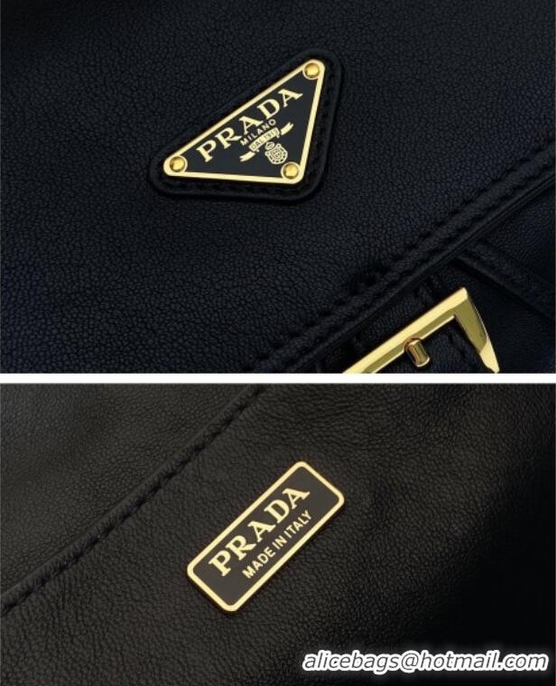 Best Price Prada Explore medium nappa leather backpack bag 1BZ080 Black 2025