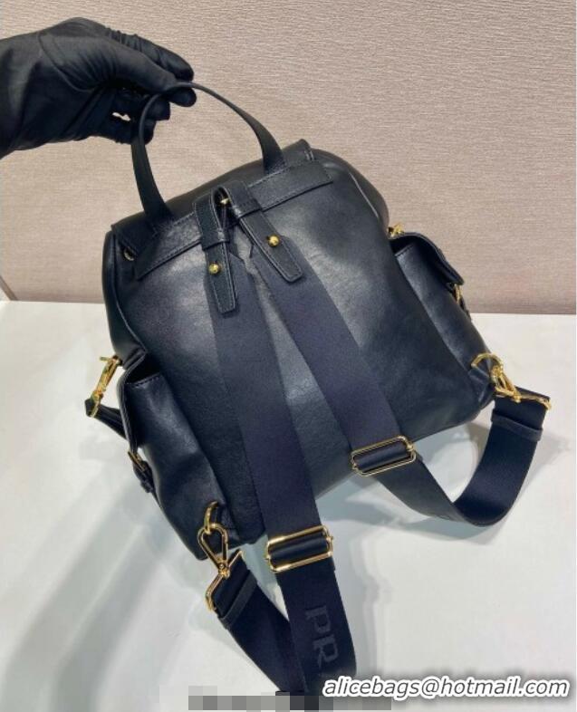 Best Price Prada Explore medium nappa leather backpack bag 1BZ080 Black 2025