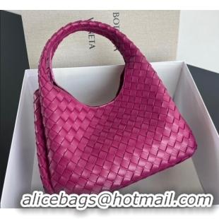 Buy Cheap Bottega Veneta Campana Shoulder Bag in Intrecciato Leather 844249 Beetroot Purple 2025