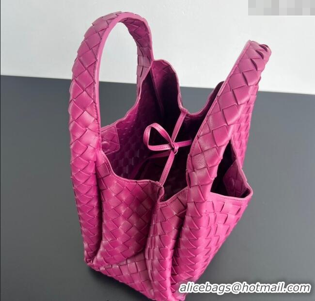 Buy Cheap Bottega Veneta Campana Shoulder Bag in Intrecciato Leather 844249 Beetroot Purple 2025